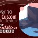 How to craft custom graphic design for presentatio