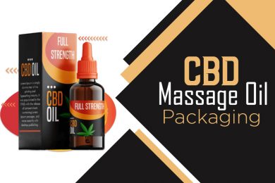 CBD Massage Oil Packaging