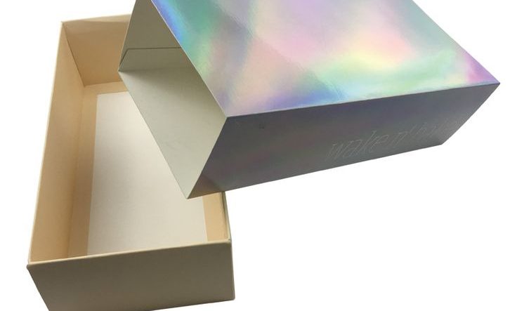 Holographic packaging box